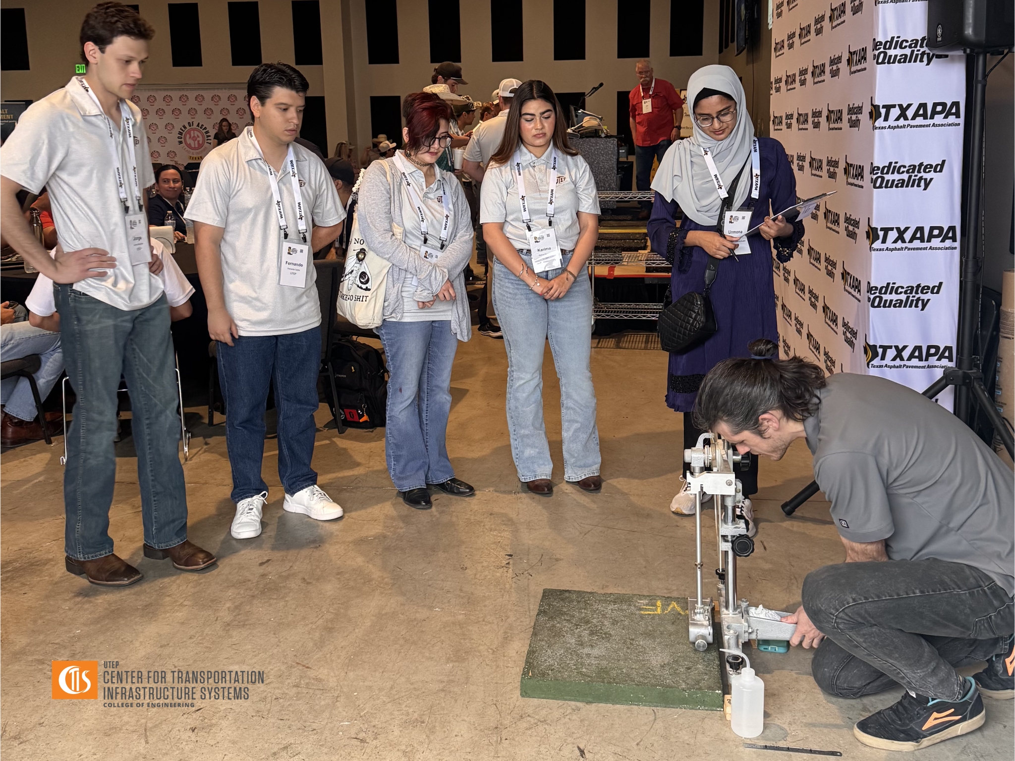 CTIS Students at the 2026 Asphalt Road-eo Competition